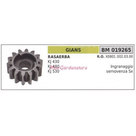 Selbstfahrendes Zahnradgetriebe GIANS LINKS GIANS Rasenmäher kj 430 019265