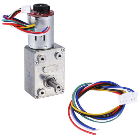 Selbsthemmender Getriebemotor mit Bremse und Encoder, hohes Drehmoment, 10 U/min