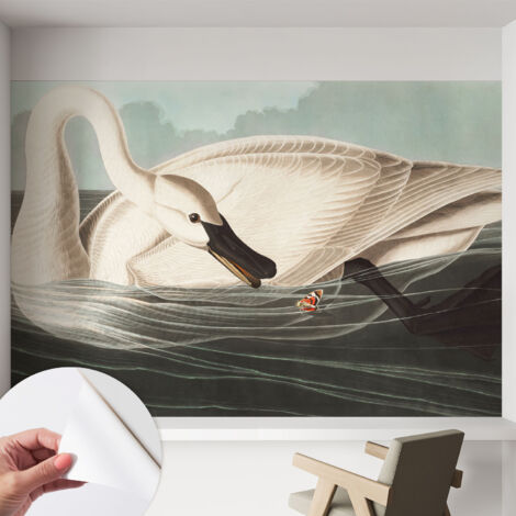 Selbstklebend Tapete - abwaschbar - Arbeitszimmer - Esszimmer- Top Qualität Harmonie der Natur 152x104 cm