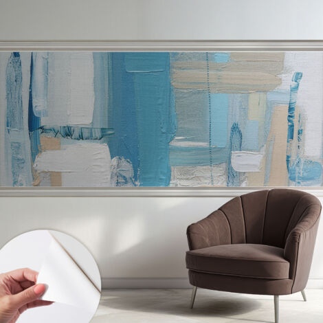 Selbstklebend Tapete - abwaschbar - Arbeitszimmer - Esszimmer- Top Qualität Moderne Harmonie 250x104 cm