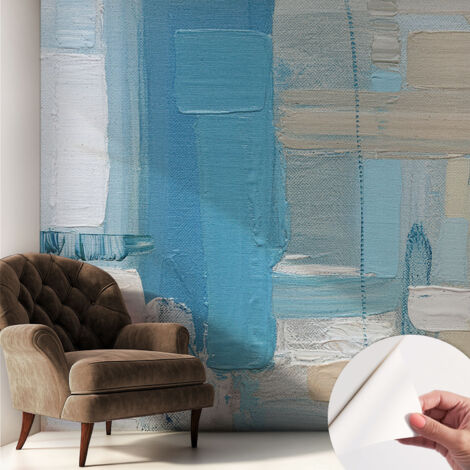 Selbstklebend Tapete - abwaschbar - Arbeitszimmer - Esszimmer- Top Qualität Moderne Harmonie 250x250 cm