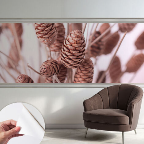 Selbstklebend Tapete - abwaschbar - Arbeitszimmer - Esszimmer- Top Qualität Natürliche Eleganz 250x104 cm