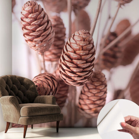 Selbstklebend Tapete - abwaschbar - Arbeitszimmer - Esszimmer- Top Qualität Natürliche Eleganz 250x250 cm