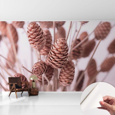 Selbstklebend Tapete - abwaschbar - Arbeitszimmer - Esszimmer- Top Qualität Natürliche Eleganz 416x254 cm