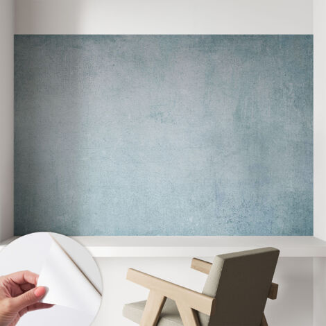 Selbstklebend Tapete - abwaschbar - Raumgestaltung  Schlafzimmer Wohnzimmer Tapete Grauer Beton 104x70 cm