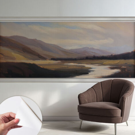Selbstklebend Tapete - abwaschbar - Raumgestaltung  Schlafzimmer Wohnzimmer Tapete Natürliche Ruhe 250x104 cm