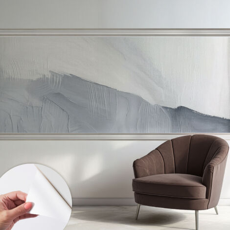 Selbstklebend Tapete - abwaschbar - Raumgestaltung  Schlafzimmer Wohnzimmer Tapete Zarte Texturen 250x104 cm