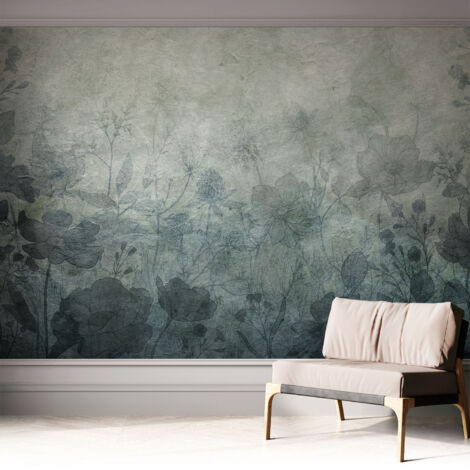 Selbstklebend Tapete modern - Wanddeko für Küche - Klebefolie Wand - luxus Look Pflanzliche Eleganz 312x219 cm