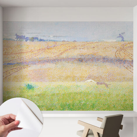 Selbstklebend Tapete - Wandgestaltung - Tapete Wohnzimmer - Flur Eingangsbereich Sommerfeld 152x104 cm