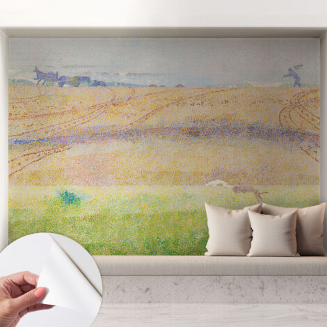 Selbstklebend Tapete - Wandgestaltung - Tapete Wohnzimmer - Flur Eingangsbereich Sommerfeld 208x146 cm
