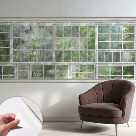 Selbstklebende Tapete modern Wohnzimmer - Wanddeko Schlafzimmer - Tapete mit Motiv Grüner Wald 250x104 cm