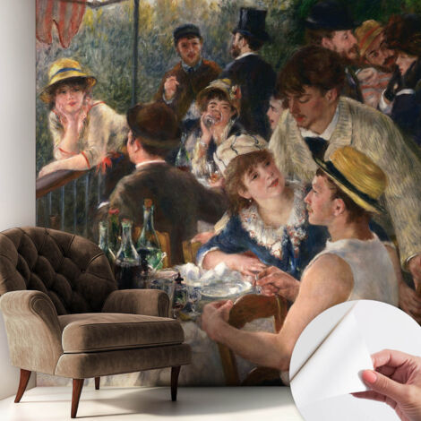 Selbstklebende Tapete modern Wohnzimmer - Wanddeko Schlafzimmer - Tapete mit Motiv Sommerfest 250x250 cm