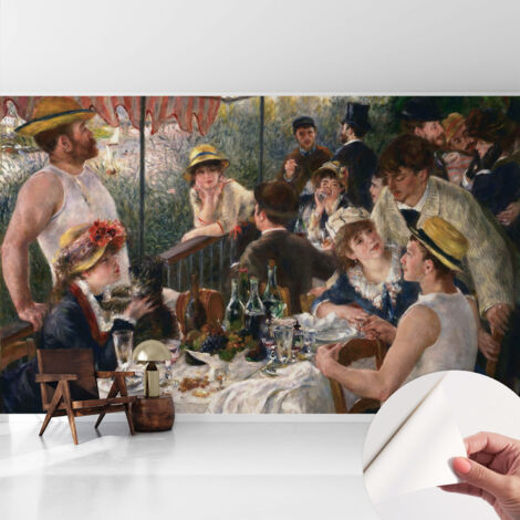 Selbstklebende Tapete modern Wohnzimmer - Wanddeko Schlafzimmer - Tapete mit Motiv Sommerfest 416x254 cm