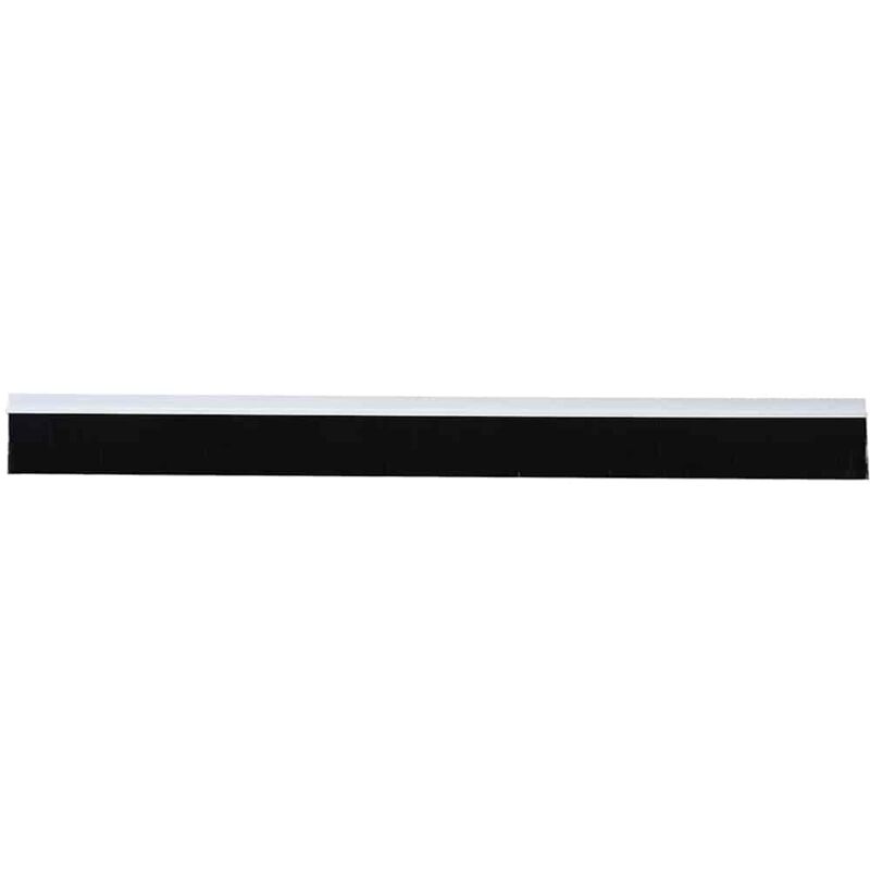Selbstklebende Türbürstendichtungen 2 Pcs Weiß 100 Cm Vidaxl