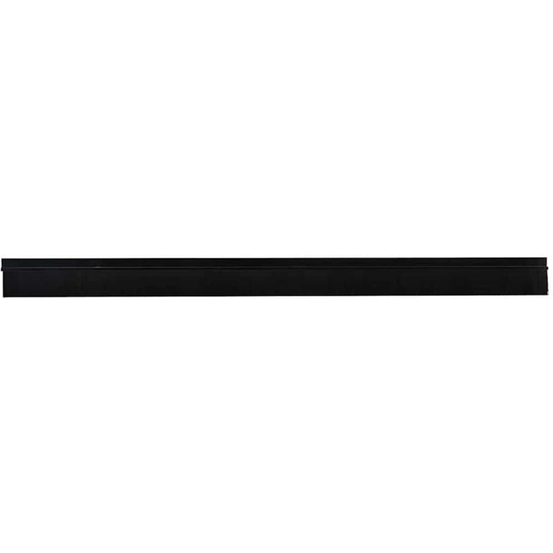 Selbstklebende Türbürstendichtungen 2 Pcs Schwarz 100 Cm Vidaxl