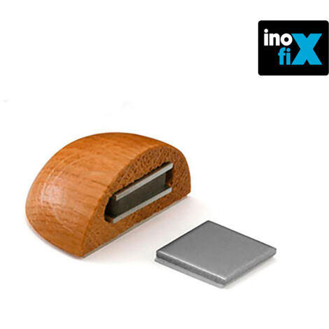 Selbstklebender magnetischer Holzhalter Eiche Blister INOFIX
