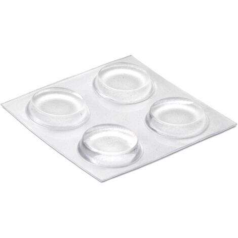 Selbstklebender Schutztropfen, Ø19x4mm (Blister 4 Stk.)  Inofix 66685