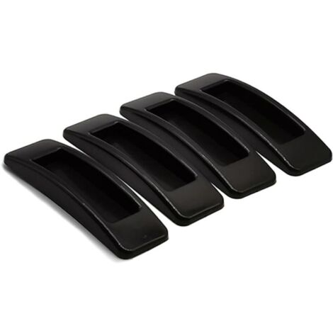 Selbstklebender Sofort-Schubladengriff, Mehrzweck-Schrankknöpfe, Küchenschrankgriff, Schiebetürgriff, Fenstergriff (schwarz)