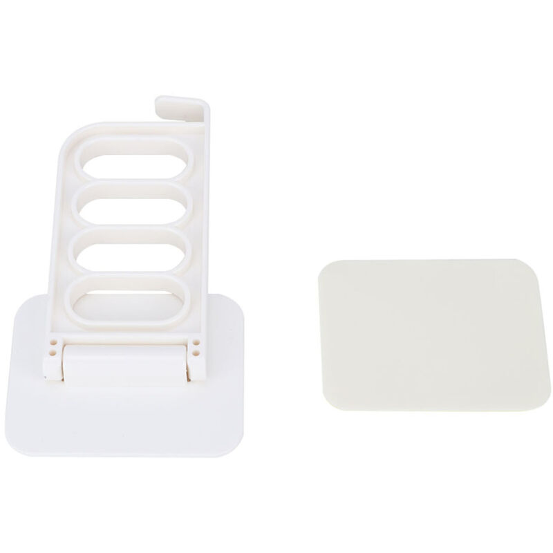 Yudo Selbstklebender Wandkleiderständer Ohne Bohren, 4-loch-wäschetrockner, Beige Wäscheständer