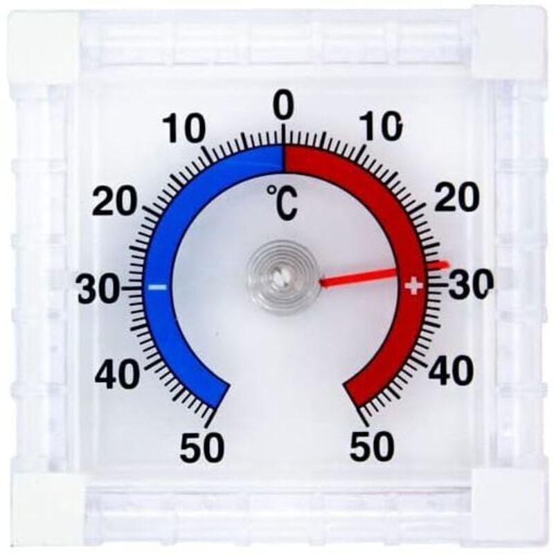 Image of Ymyny - Selbstklebendes Fensterthermometer für Innen und Außen mumu