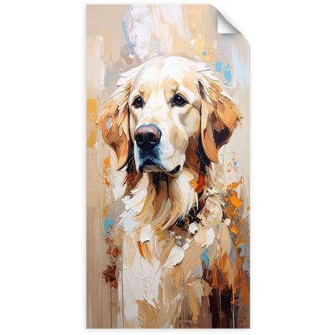 Selbstklebendes Poster – Wandsticker Labrador Retriever Tiere 100x200 cm
