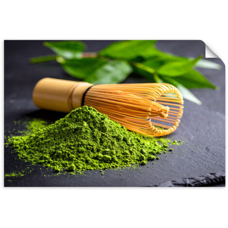 Selbstklebendes Poster – Wandsticker Matcha Tee 30x20 cm