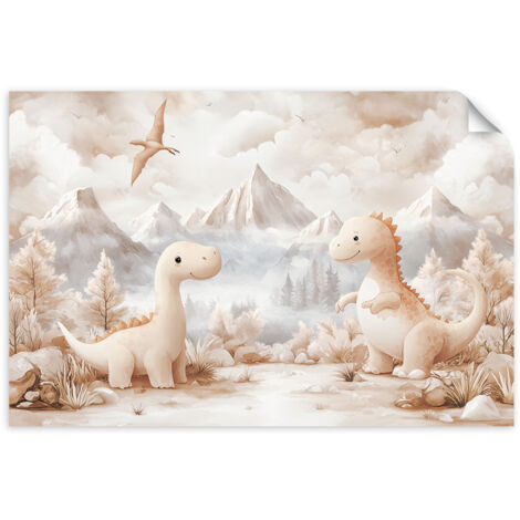 Selbstklebendes Poster – Wandsticker Porträt Frau mit Brille 120x80 cm
