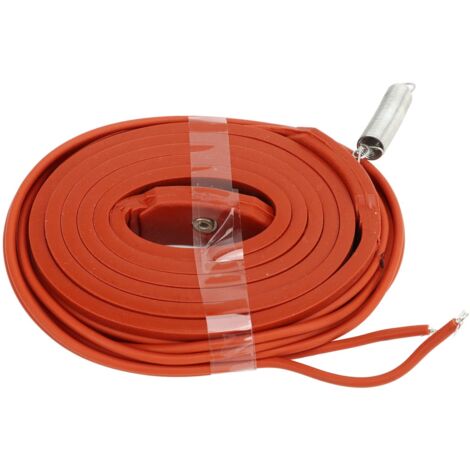 Selbstregulierendes, flexibles Heizkabel (220 V), Heizband, Frostschutzband für Klimaanlagen-Kompressor-Wasserschlauch, 75 W
