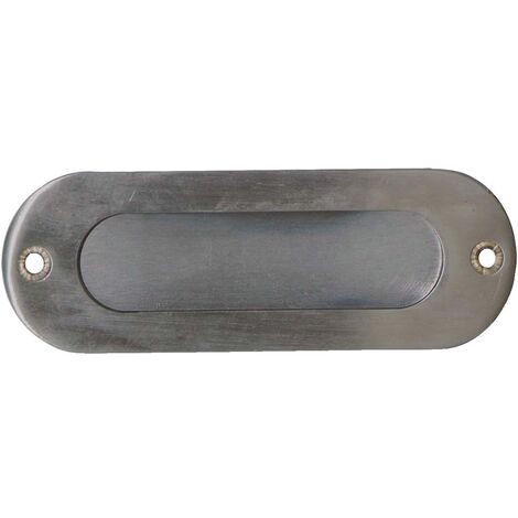 Select IN012NEW Poignée cuvette ovale inox brossé mat