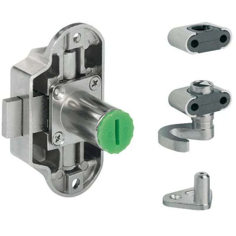 Select SYMO Fensterverriegelung vernickelt, einfache Montage