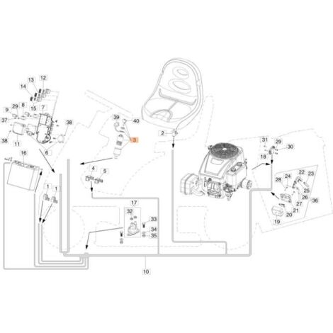 SÉLECTEUR ORIGINAL EMAK 68130318AR
