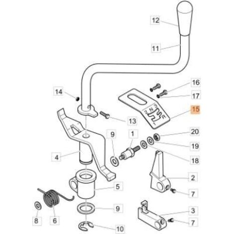 SÉLECTEUR ORIGINAL EMAK YF1370066