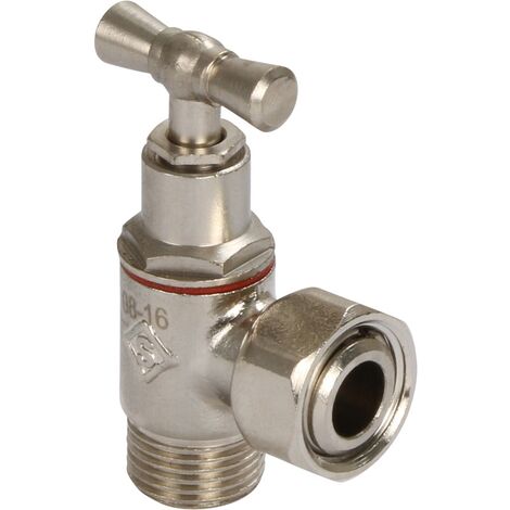 FIXOCONNECT SÉLECTION HR 'RUBINETTO DI CACCIA SQUADRA A STAMPA ETOUPE/DIAM 12 X 17 (3/8)/OTTONE CROMATO