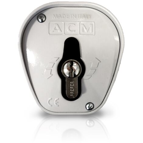 Selector De Aluminio Con Desbloqueo Para Persiana De Garaje ACM 1540122