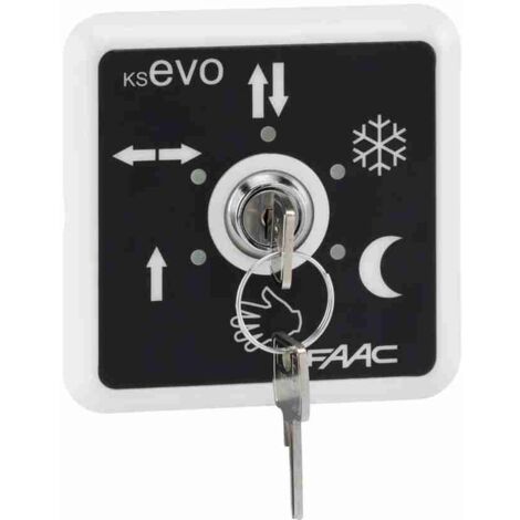 Selector de funciones de llave FAAC KS EVO 790942