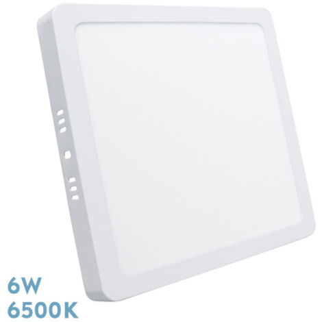 Selenite Incasso Superficie Quadrata 6w 6500k Bianco 540 Lm 2,8x12x12 Cm
