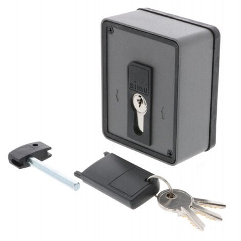 Selettore a Chiave Con Sblocco Per Serranda Serrande Wallkey KS Plus PACERE0320 PUJOL