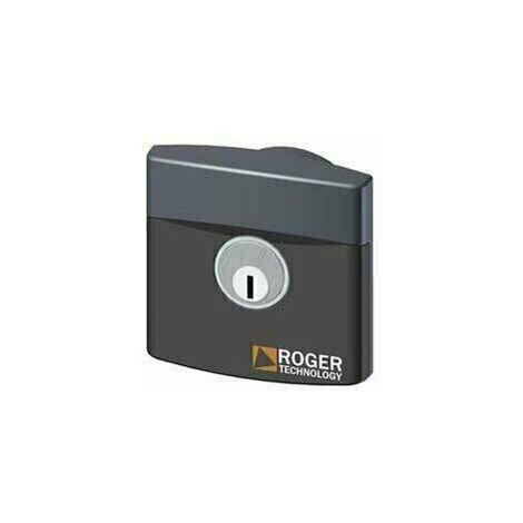 SELETTORE CHIAVE INCASSO ALLUMINIO 60 mm CILINDRO STANDARD ROGER R85/60IAS