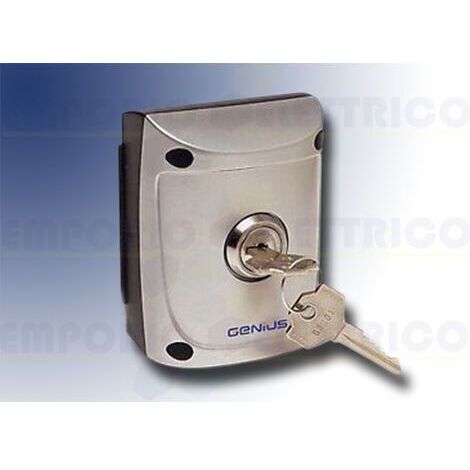Selettore Comando Pulsante a Chiave Da Esterno N.3201 GENIUS QUICK 1 JA31101