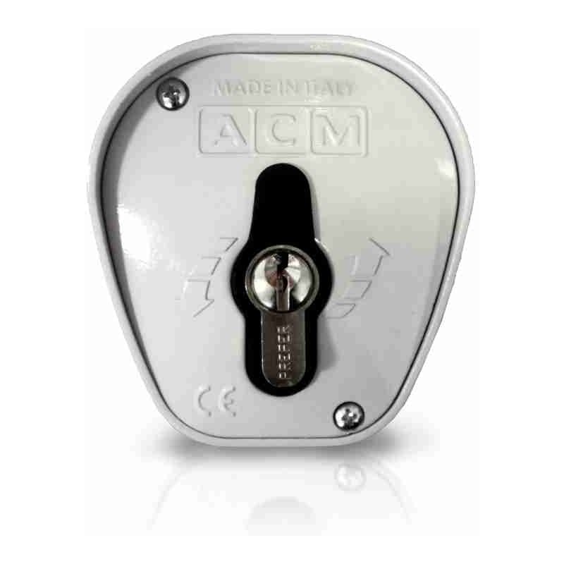 1540122 Sélecteur d'ouverture et de fermeture en aluminium avec déverrouillage