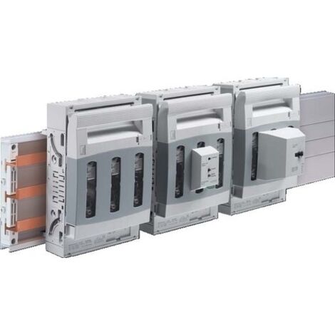 SELETTORE FUSIBILI HRC (LXH) 106 MM X 194 MM GRIGIO POLIAMMIDE (RAL 7035) RITTAL 9343.010 9343010
