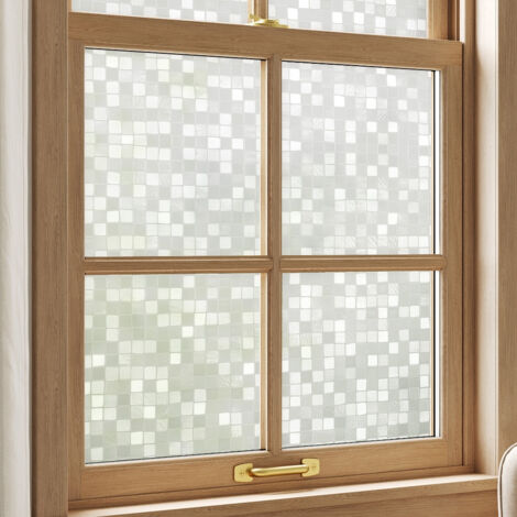 Self-Adhesive 3D Privacy Window Film for Glass Windows