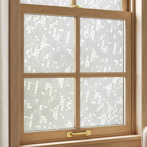 Self-Adhesive 3D Privacy Window Film for Glass Windows