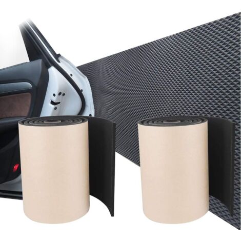 SERBIA Self-Adhesive Car Garage Wall Bumper Protector 2 Rolls 200cm x 20cm x 4mm for Garage Walls to Protect Car Door and Bumper