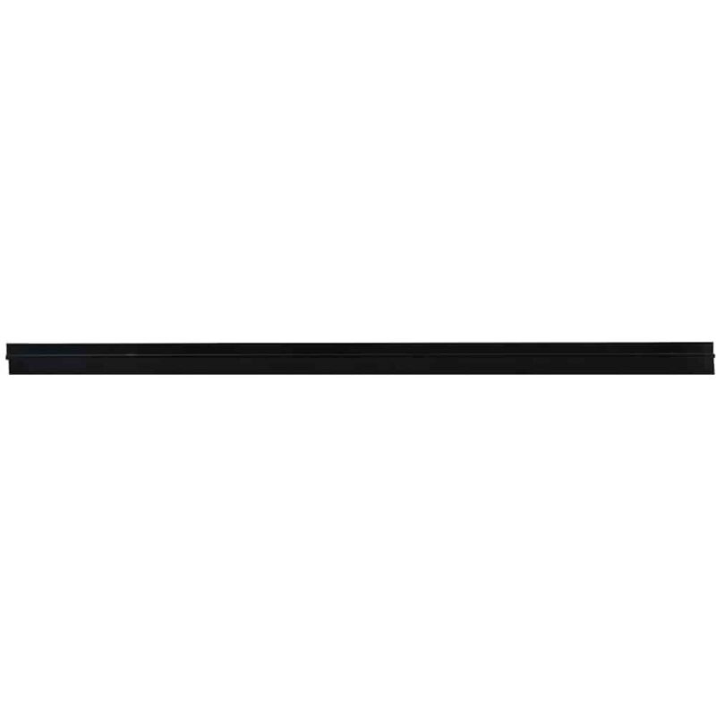 Self-adhesive Door Brush Seals 12 pcs Black 100 cm vidaXL
