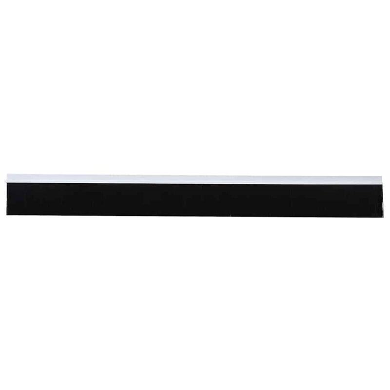 Self-adhesive Door Brush Seals 6 pcs White 100 cm vidaXL