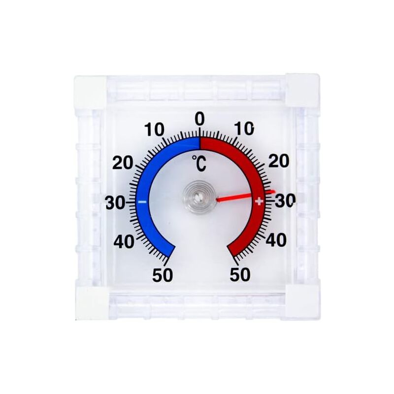 Self-Adhesive Indoor/Outdoor Window Thermometer