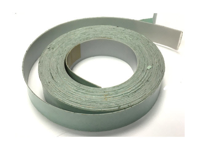 Self Adhesive PTFE Strip 25x0.5mm. Sold per meter