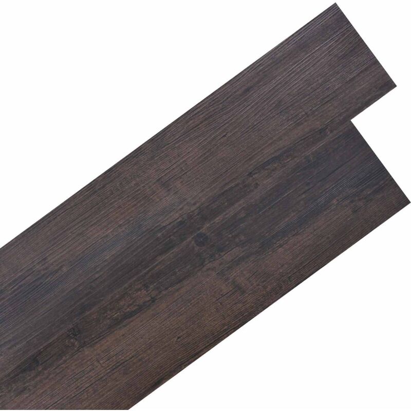 Flooring Planks 36 Pcs Dark Brown 5.02 M² Pvc Vidaxl