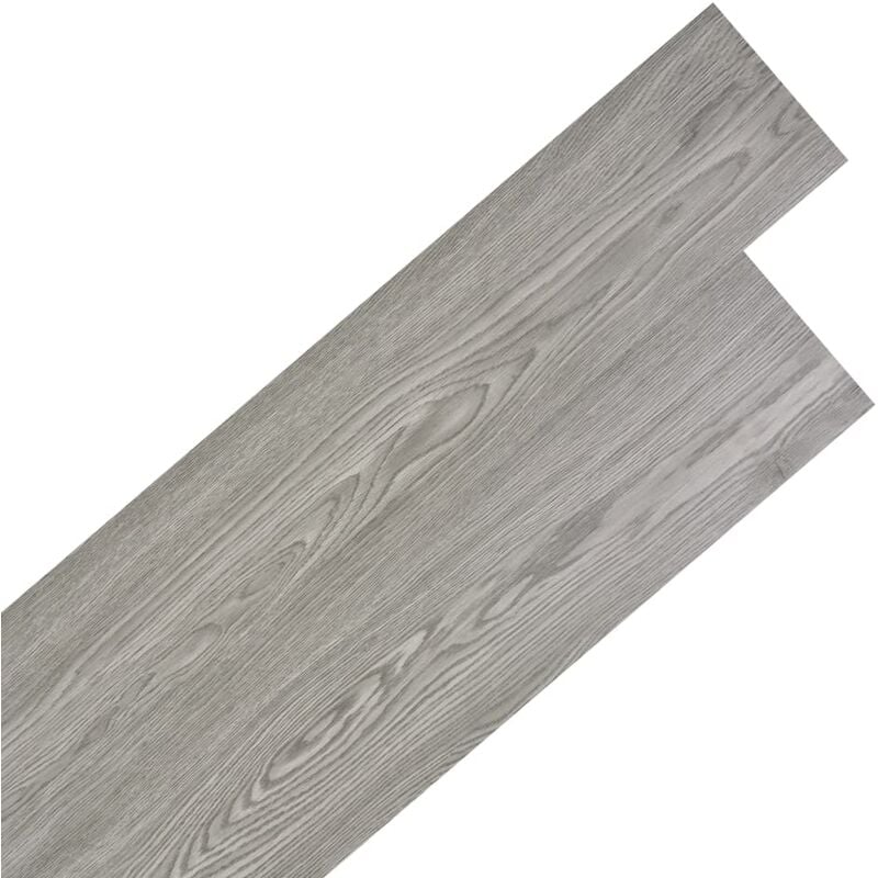 Vidaxl - Self-adhesive PVC Flooring Planks 5.02 m² 2 mm Dark Grey - Grey